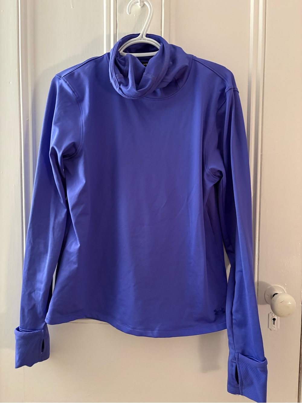 Under Armour Purple Long-Sleeve Performance Turtleneck